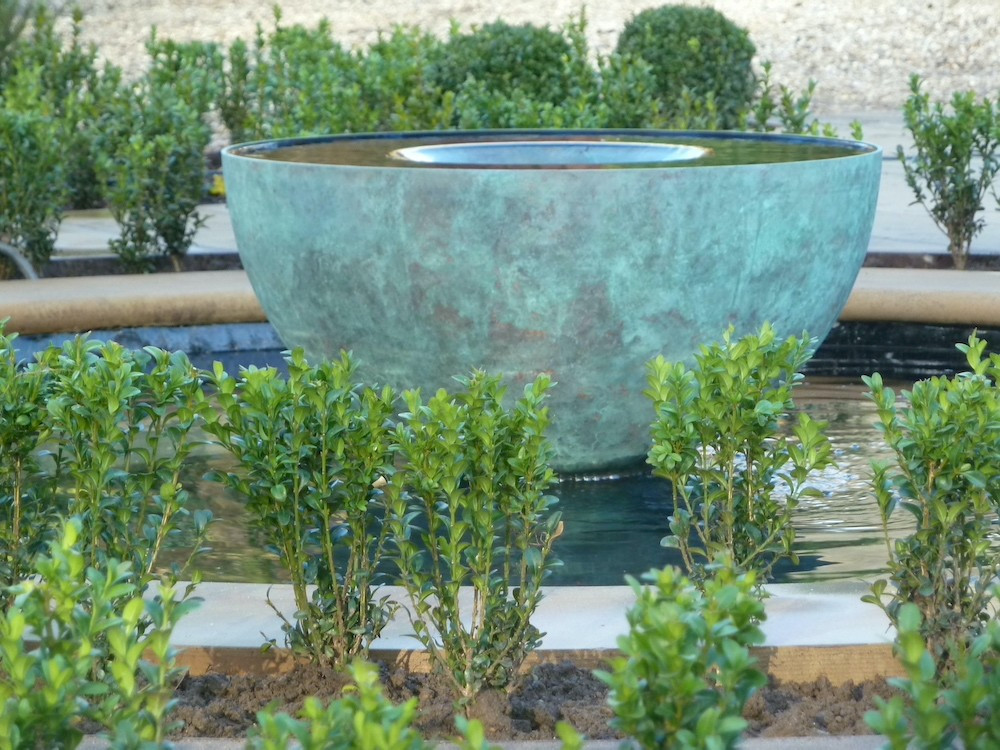 Specular Water Feature In Pond image