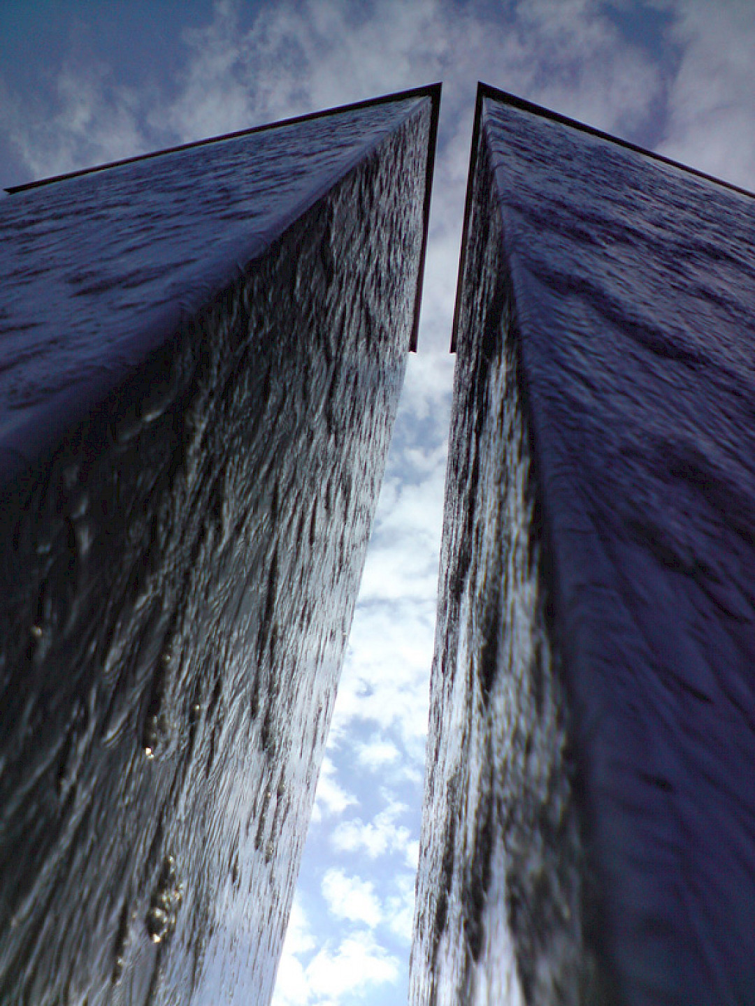Tall Stainless Steel Water Feature image