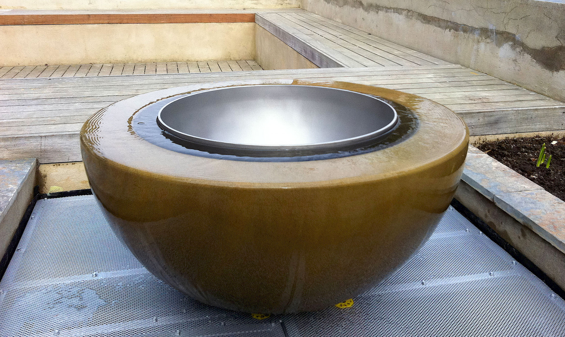 Bespoke Carved Bowl Water Feature image