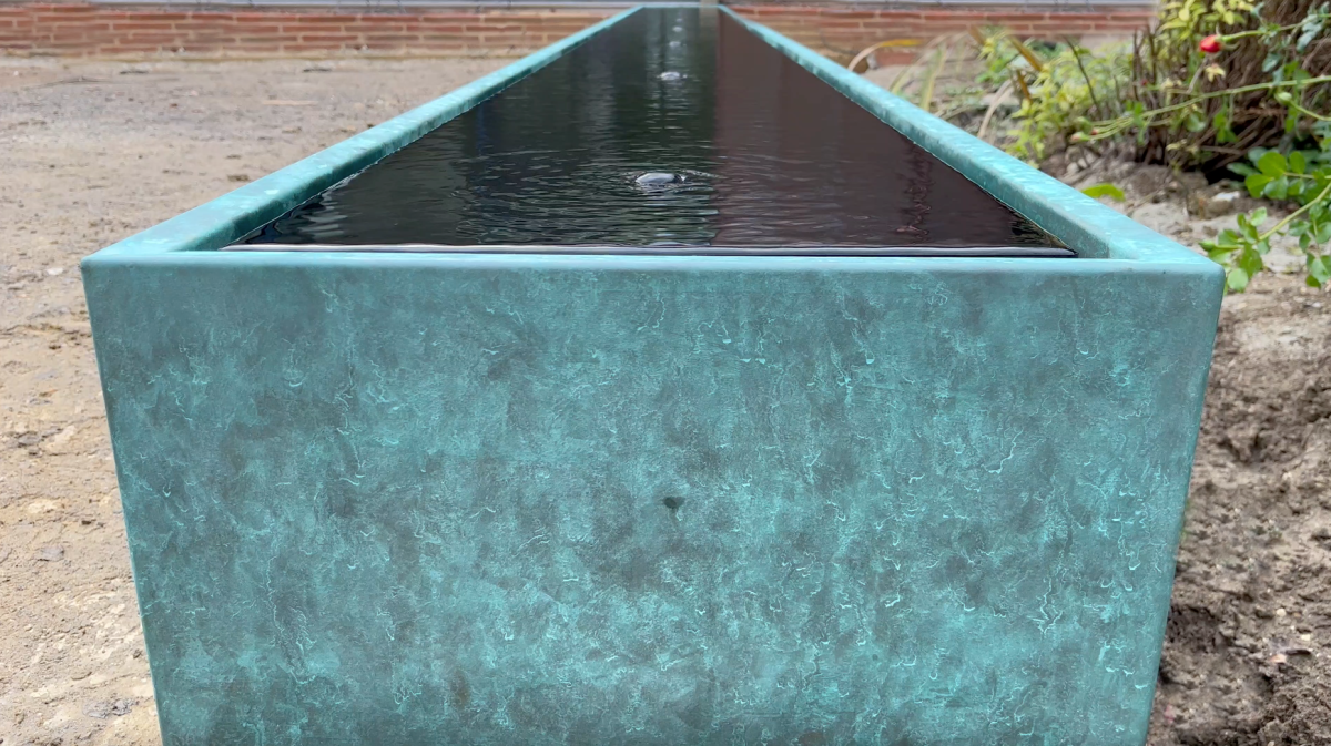 Rill Amaya Bronze Garden Water Rill image